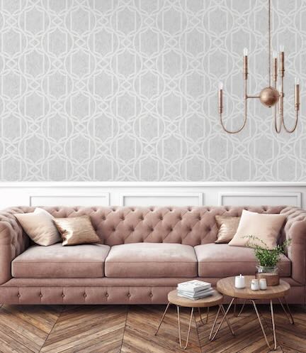 All Grey Wallpaper Styles - Grey Living Room Wallpaper