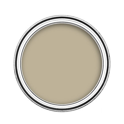 Shop Beige emulsion paint for walls & ceilings - Birds eye view of Beige emulsion paint in tin