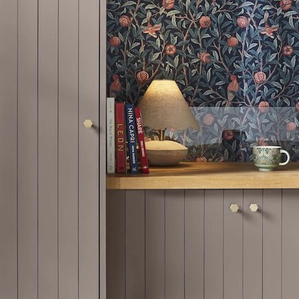 Brown Cupboard Paint for Kitchens