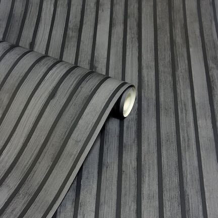 grey wood panel wallpaper collection - Arthouse wood slats charcoal grey wallpaper