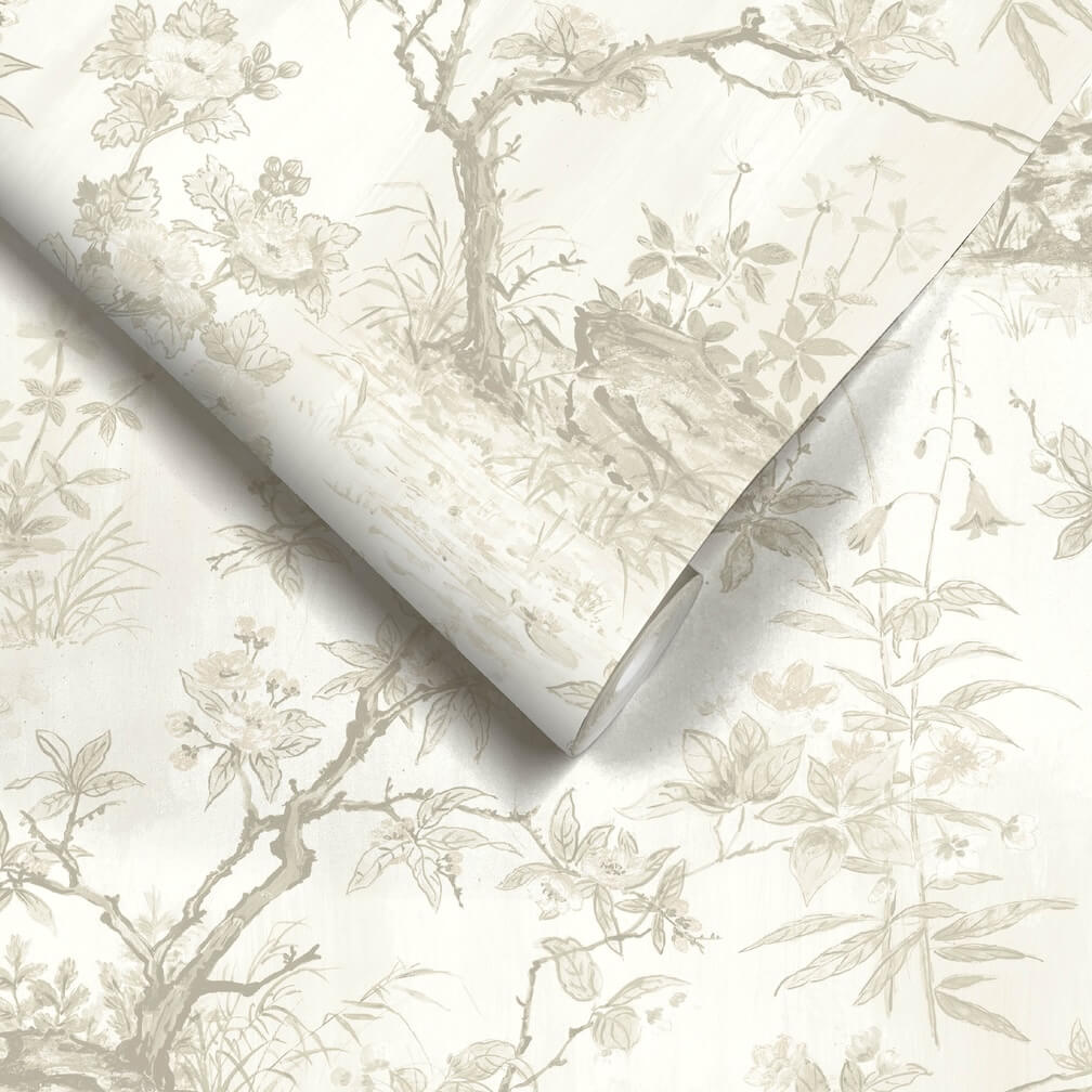 Woodchip & Magnolia Rivington Magnolia Wallpaper