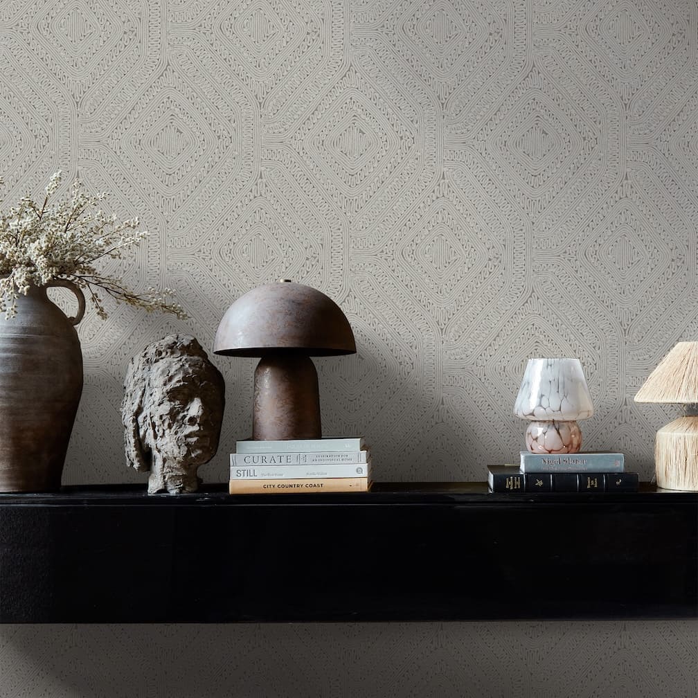 Abigail Ahern Artisan Weave Cream Wallpaper - 140086