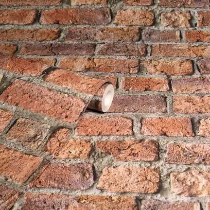 Arthouse Brick Wallpaper Collection - Urban Brick Red Wallpaper