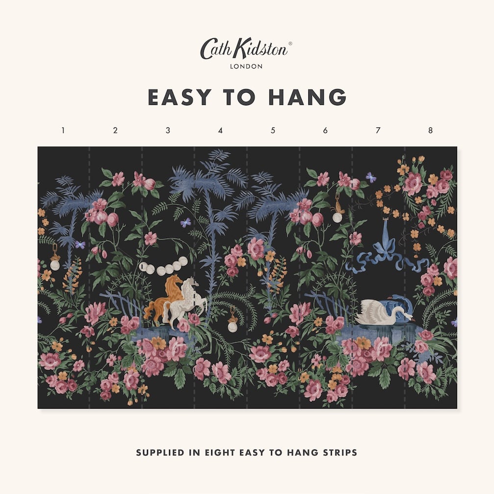 Cath Kidston Colourful life Night Wall Mural -