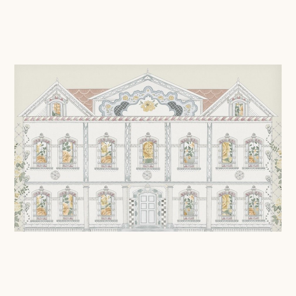 Cath Kidston Doll House Pastel Wall Mural - 140196FXST
