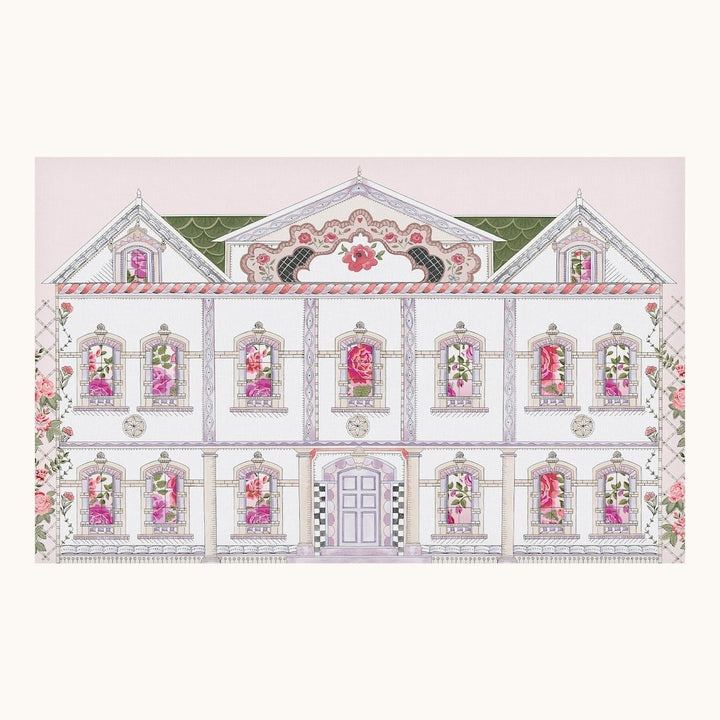 Cath Kidston Doll House Pink Wall Mural - 140205FXST