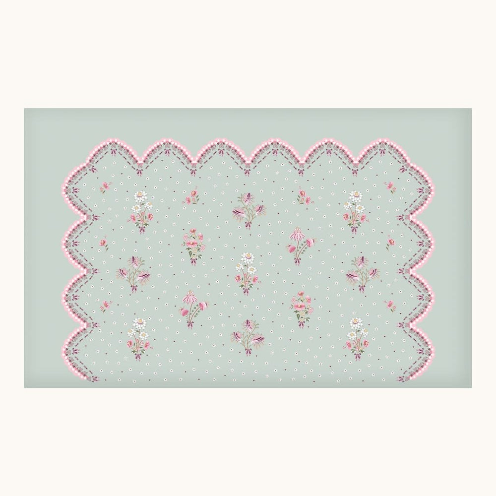 Cath Kidston Stitch In Time Green Wall Mural - 127808M