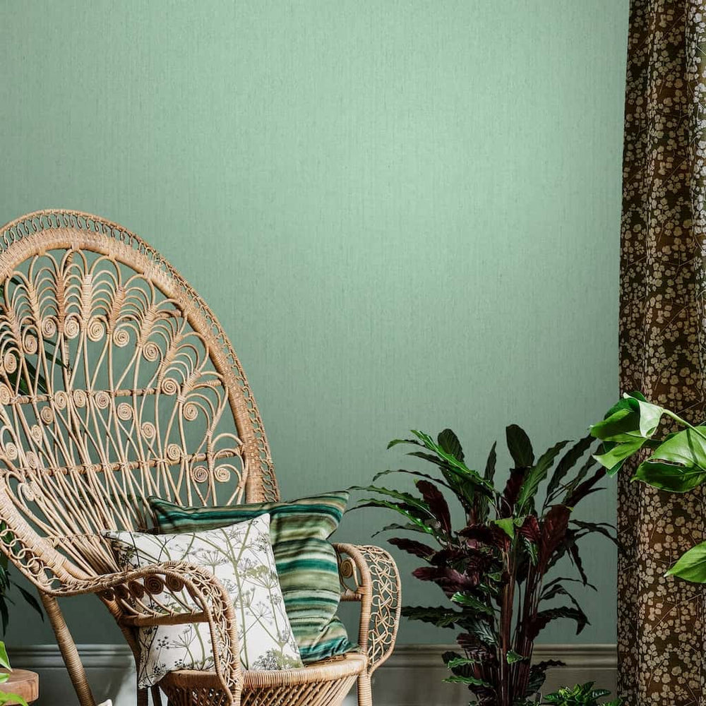 - Clarissa Hulse Tisbury Verdigris Wallpaper - 120390 - Decor Warehouse