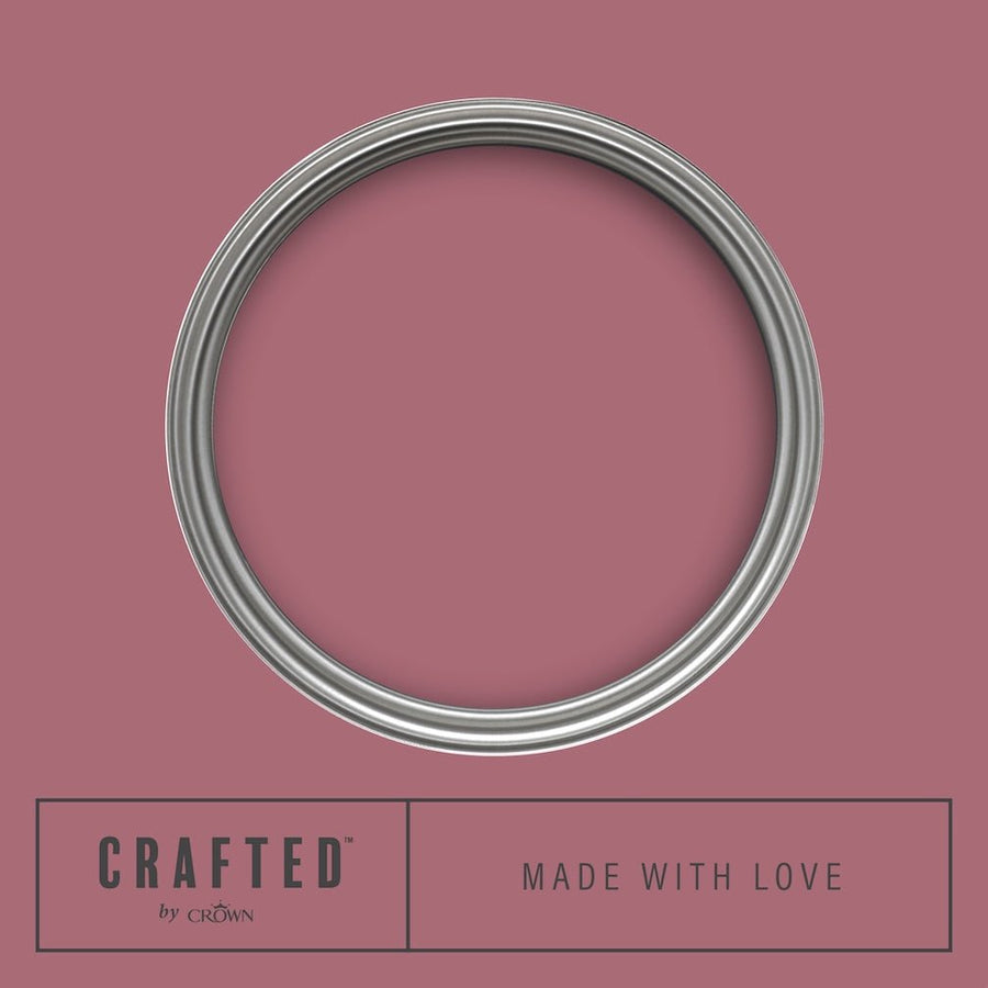 Crown Crafted Made With Love Flat Matt Paint - 5096124