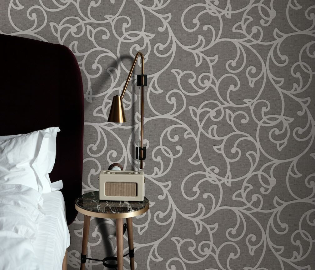 Erismann Forte Geometric Brown Wallpaper - 10467 - 11