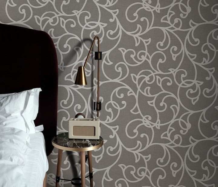 Erismann Forte Geometric Brown Wallpaper - 10467 - 11