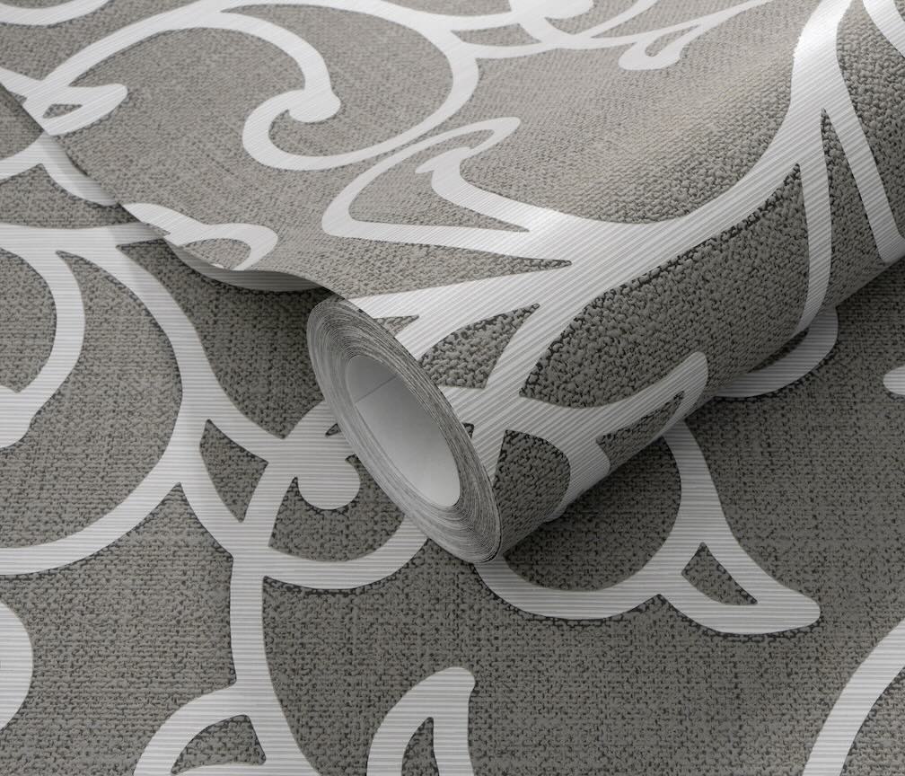 Erismann Forte Geometric Brown Wallpaper - 10467 - 11