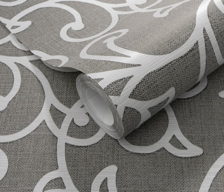 Erismann Forte Geometric Brown Wallpaper - 10467 - 11