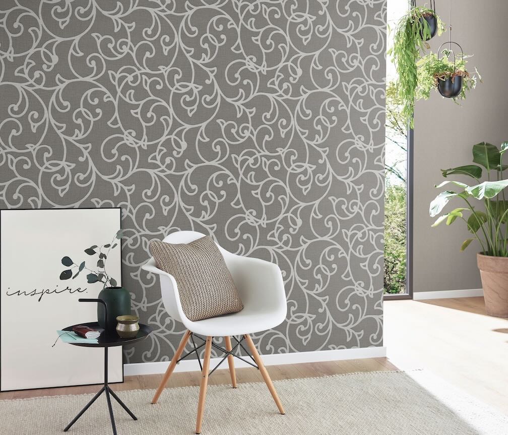 Erismann Forte Geometric Brown Wallpaper - 10467 - 11