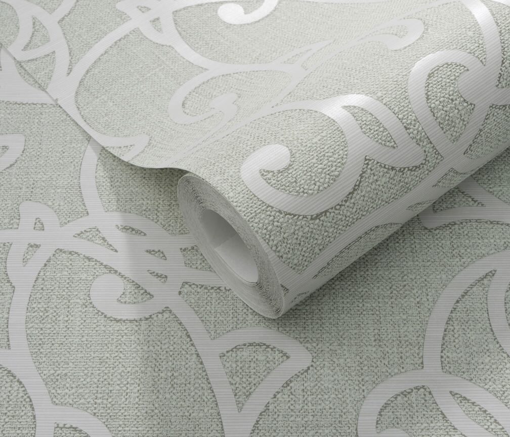 Erismann Forte Geometric Green Wallpaper - 10467 - 24