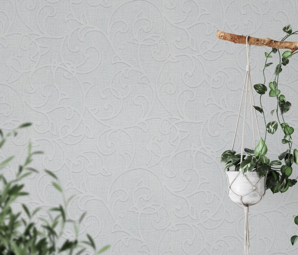 Erismann Forte Geometric Grey Wallpaper - 10467 - 10