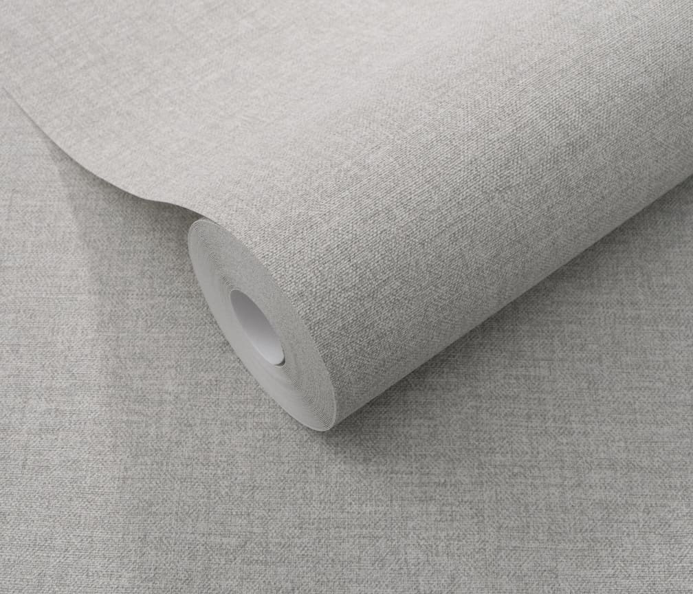Erismann Serenity Linen Texture Dove Grey Wallpaper - 10510 - 31
