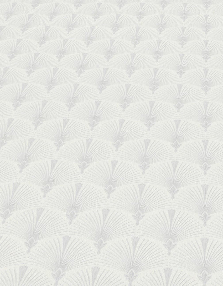 Erismann Versailles Arch Fan Art Deco Silver/Grey Wallpaper - 10346 - 31