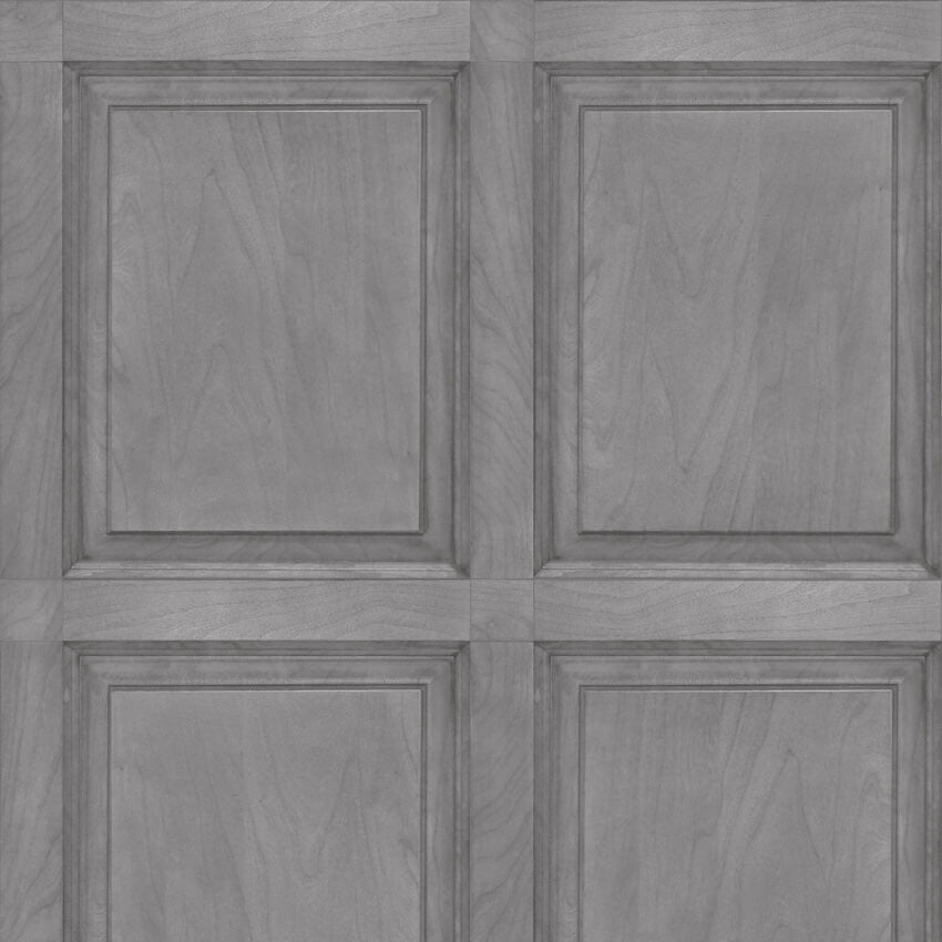 - Grey Wood Panel Wallpaper - WM - 129 - Decor Warehouse