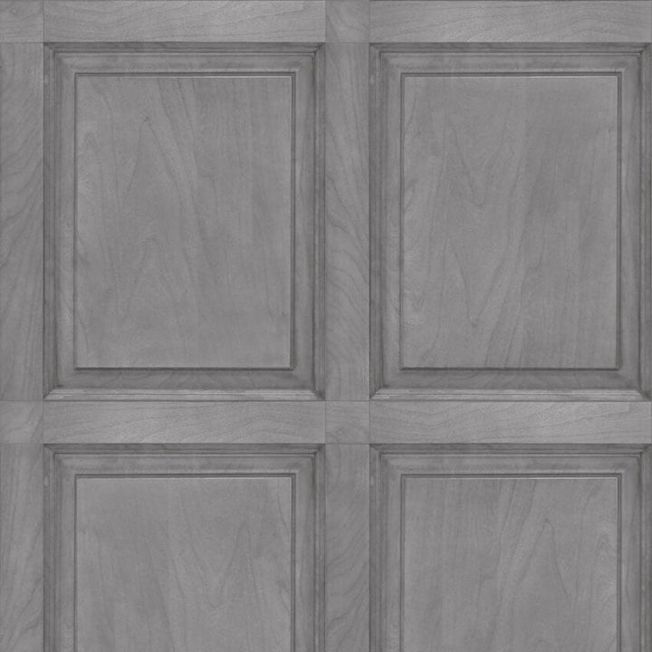 - Grey Wood Panel Wallpaper - WM - 129 - Decor Warehouse
