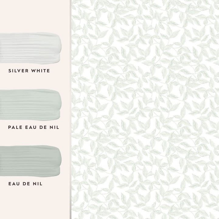 Laura Ashley Erwood Pale Eau de Nil Wallpaper - 115265