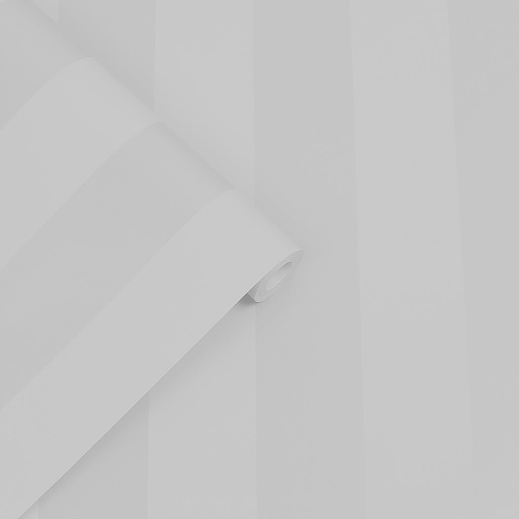 - Laura Ashley Lille Pearlescent Stripe Silver Wallpaper - 113338 - Decor Warehouse