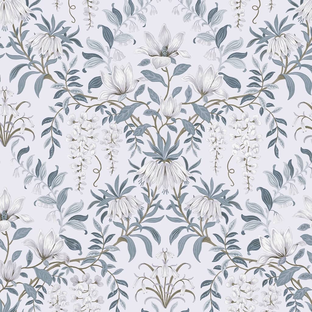 - Laura Ashley Parterre Off White Wallpaper - 113405 - Decor Warehouse