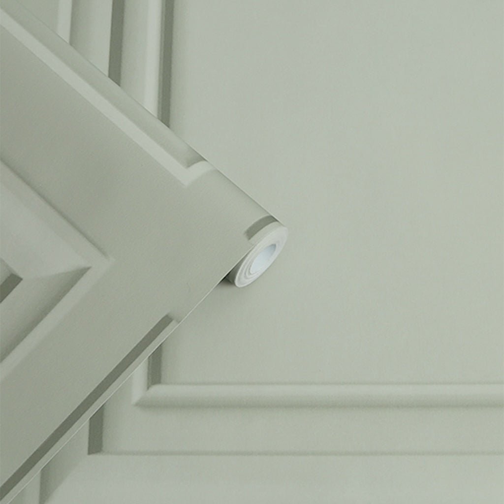 - Laura Ashley Redbrook Wood Panel Sage Wallpaper - 114905 - Decor Warehouse