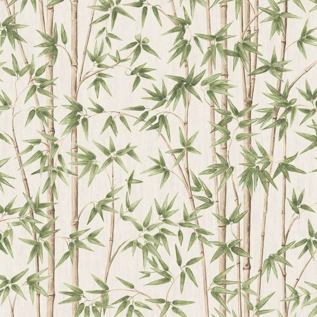 Woodchip & Magnolia Bamboozle Sage Wallpaper - WM-397-02