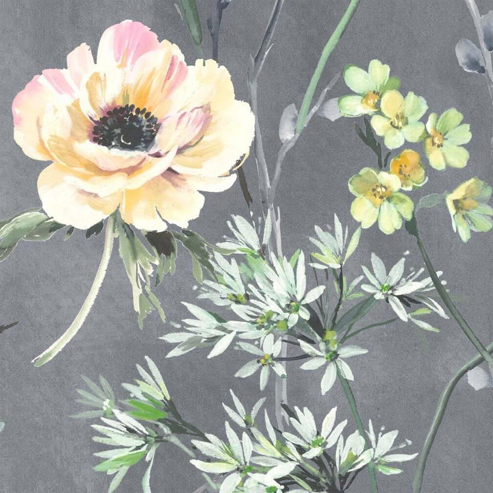 Woodchip & Magnolia Maytime Dusky Grey Wallpaper - WM-383-04