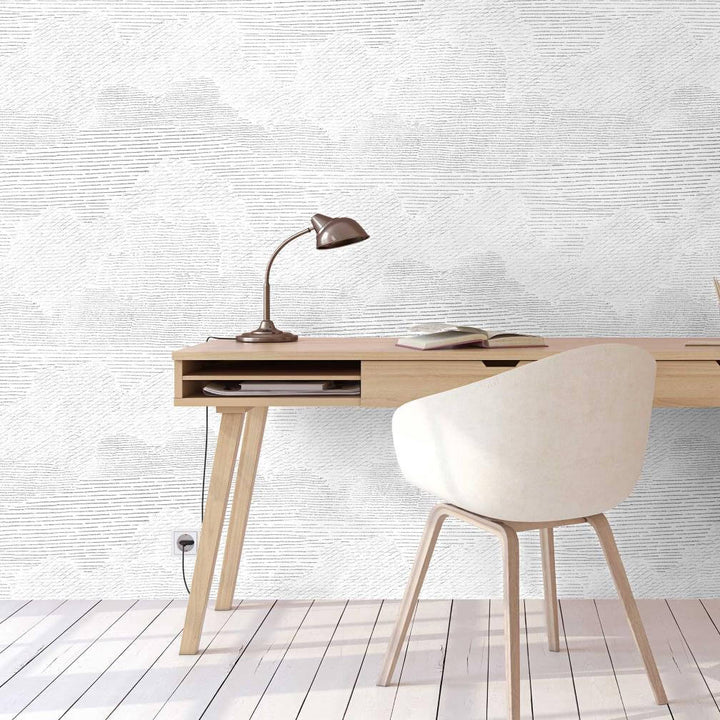 Woodchip & Magnolia Nimbostratus Mist Grey Wallpaper - WM-376