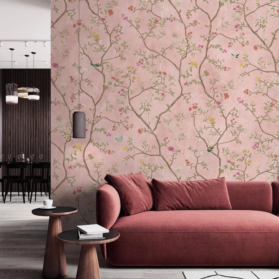 Woodchip & Magnolia Onism Dusty Pink Wallpaper - WM-454-03-6P