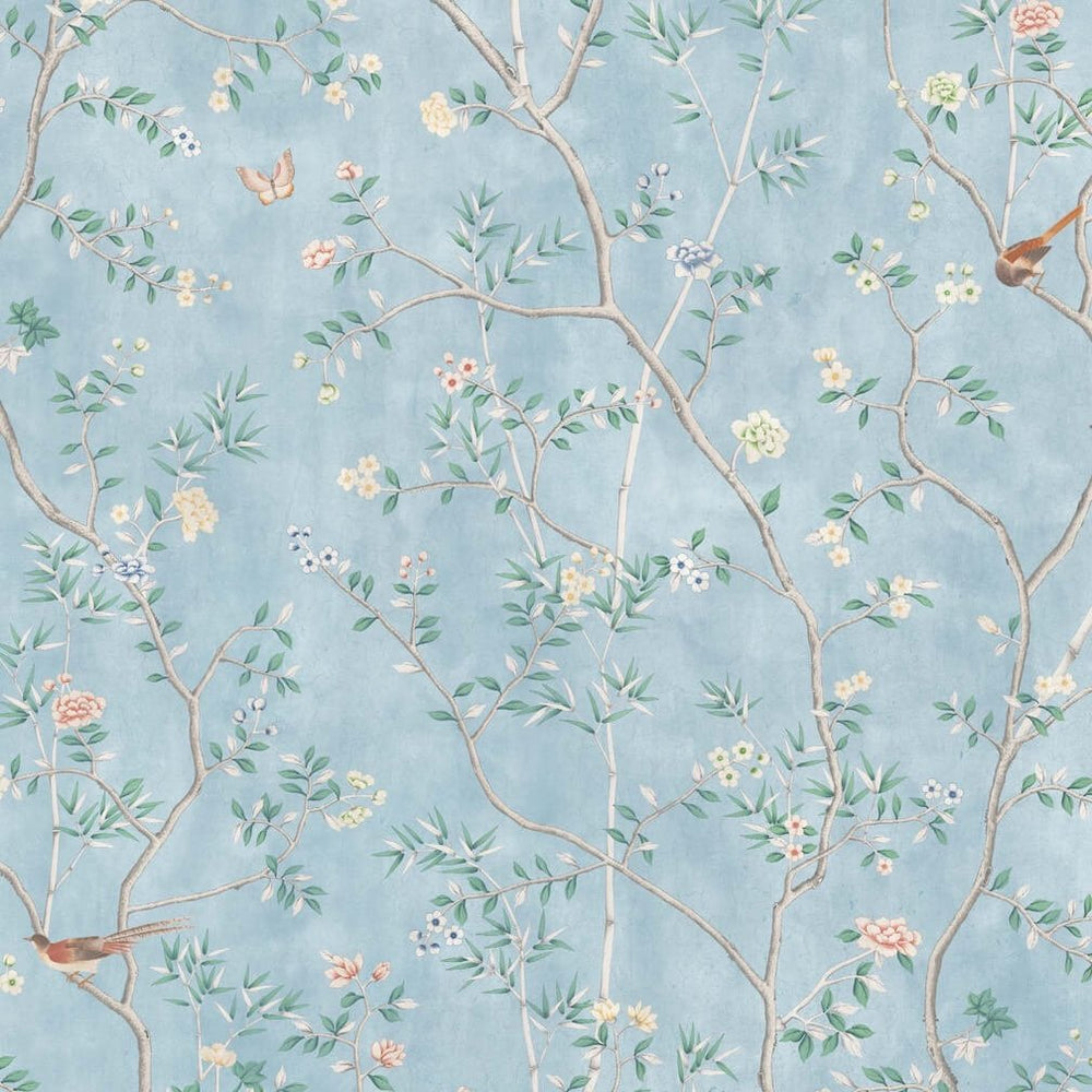 Woodchip & Magnolia Onism Sky Blue Wallpaper - WM-454-08-6P
