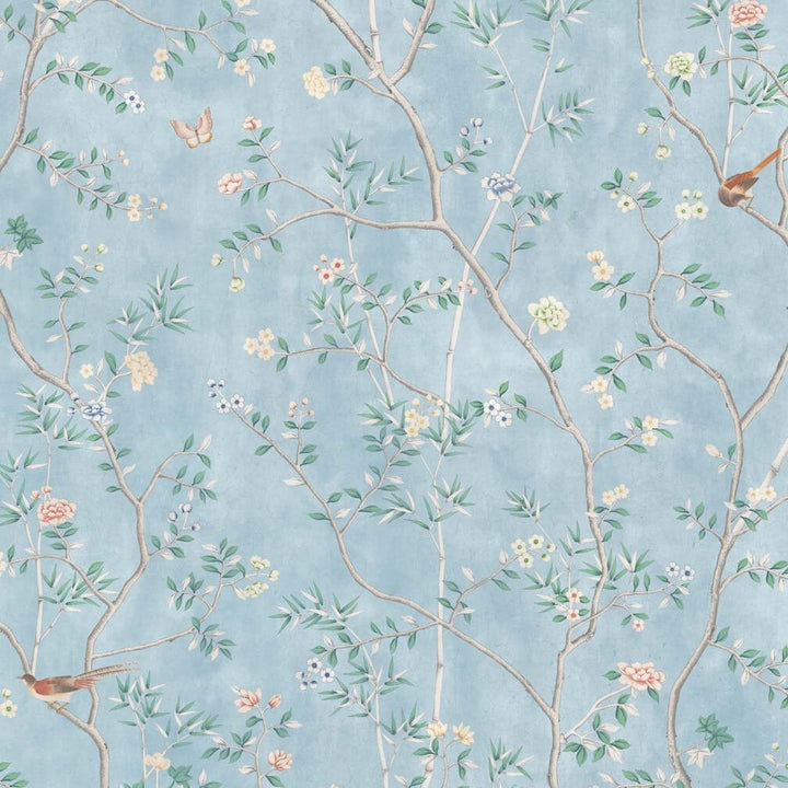 Woodchip & Magnolia Onism Sky Blue Wallpaper - WM-454-08-6P