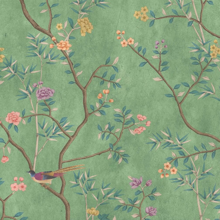 Woodchip & Magnolia Onism Spring Green Wallpaper - WM-454-06-6P