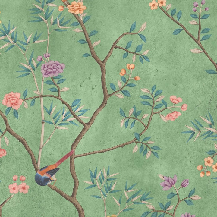 Woodchip & Magnolia Onism Spring Green Wallpaper - WM-454-06-6P