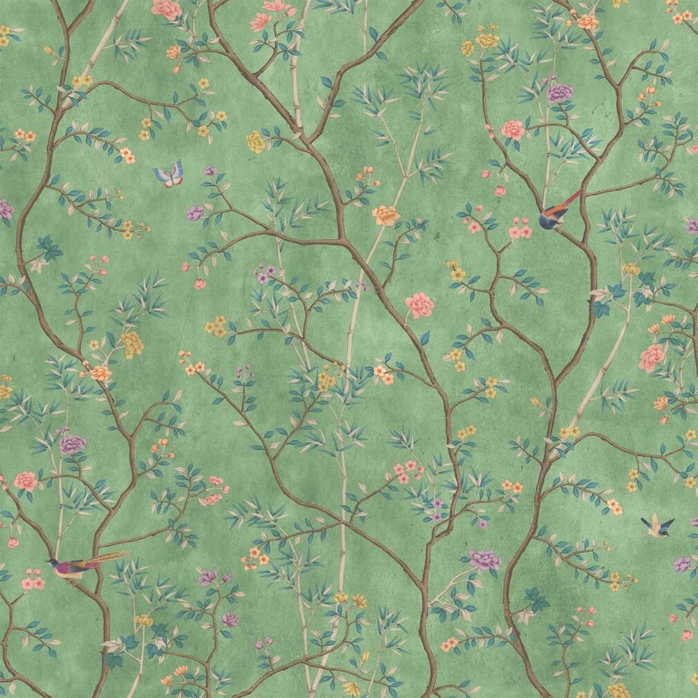 Woodchip & Magnolia Onism Spring Green Wallpaper - WM-454-06-6P