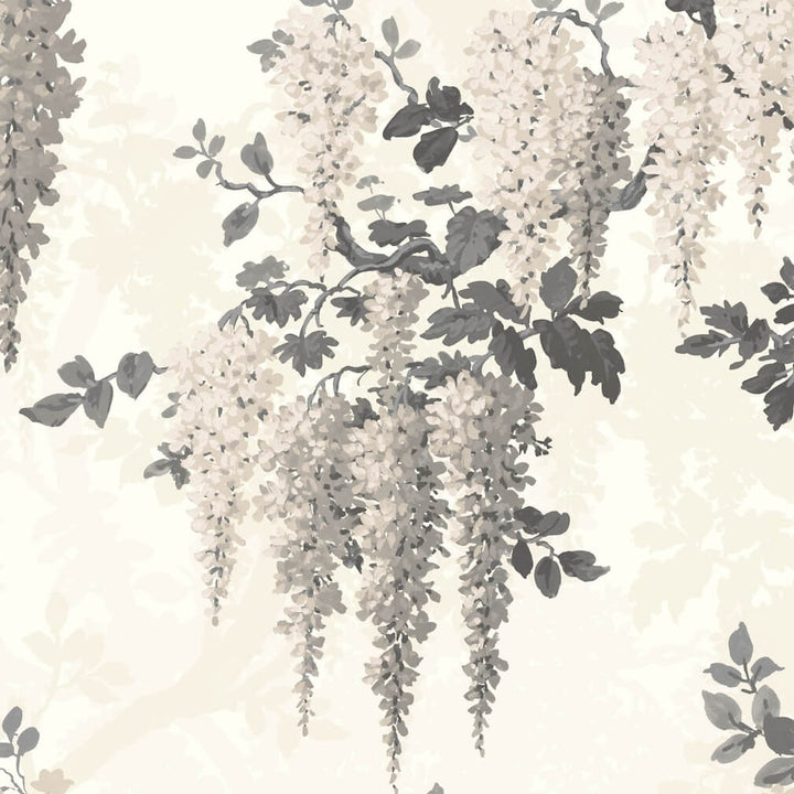 Woodchip & Magnolia Wisteria in Taupe Wallpaper - WM-333-02R