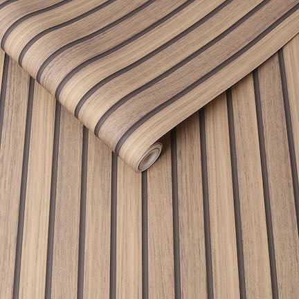 Brown Wood Panel Wallpaper Collection