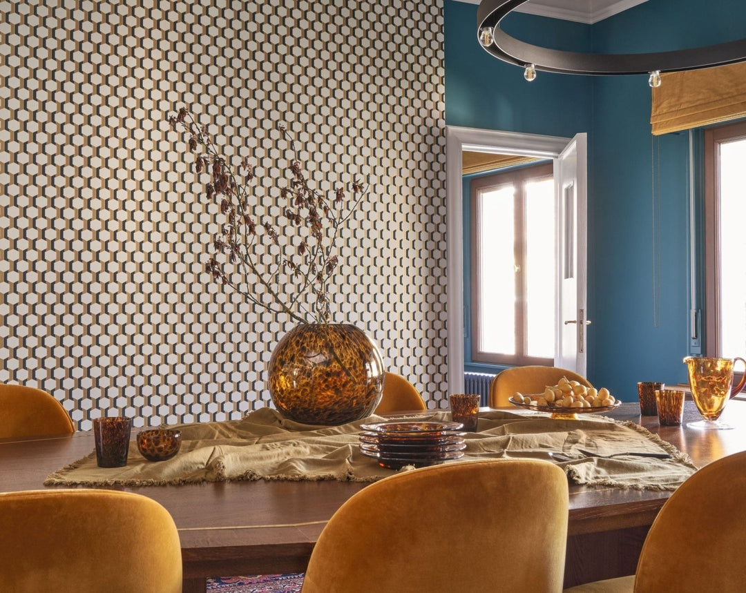 - Casadeco Derby Hamilton - Mordore Wallpaper - DERB89302640 - Decor Warehouse