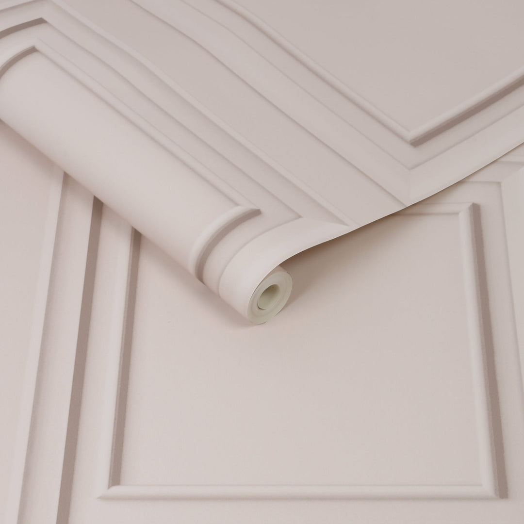 - Fresco Blush Wood Panel Wallpaper - 114862 - Decor Warehouse