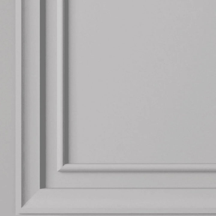 - Fresco Wood Panel Grey Wallpaper - 113257 - Decor Warehouse