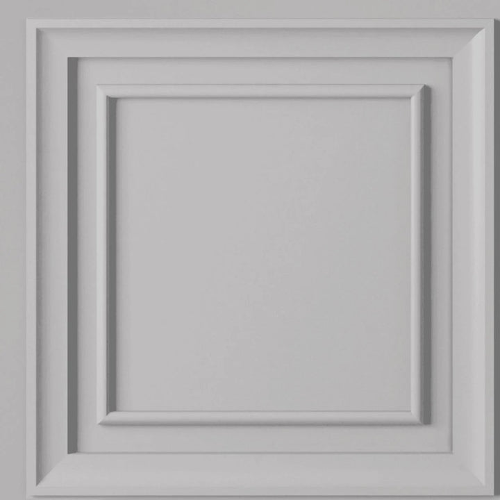 - Fresco Wood Panel Grey Wallpaper - 113257 - Decor Warehouse