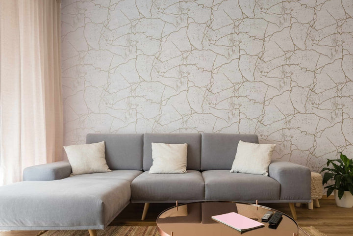 104869-Graham & Brown-Kintsugi Gold Textured Wallpaper-Decor Warehouse