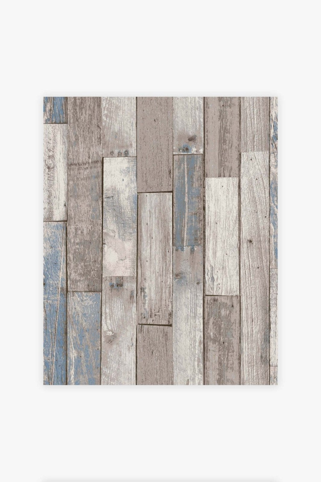 119309-Graham & Brown-Next - Distressed Wood Panel Neutral Blue Wallpaper-Decor Warehouse