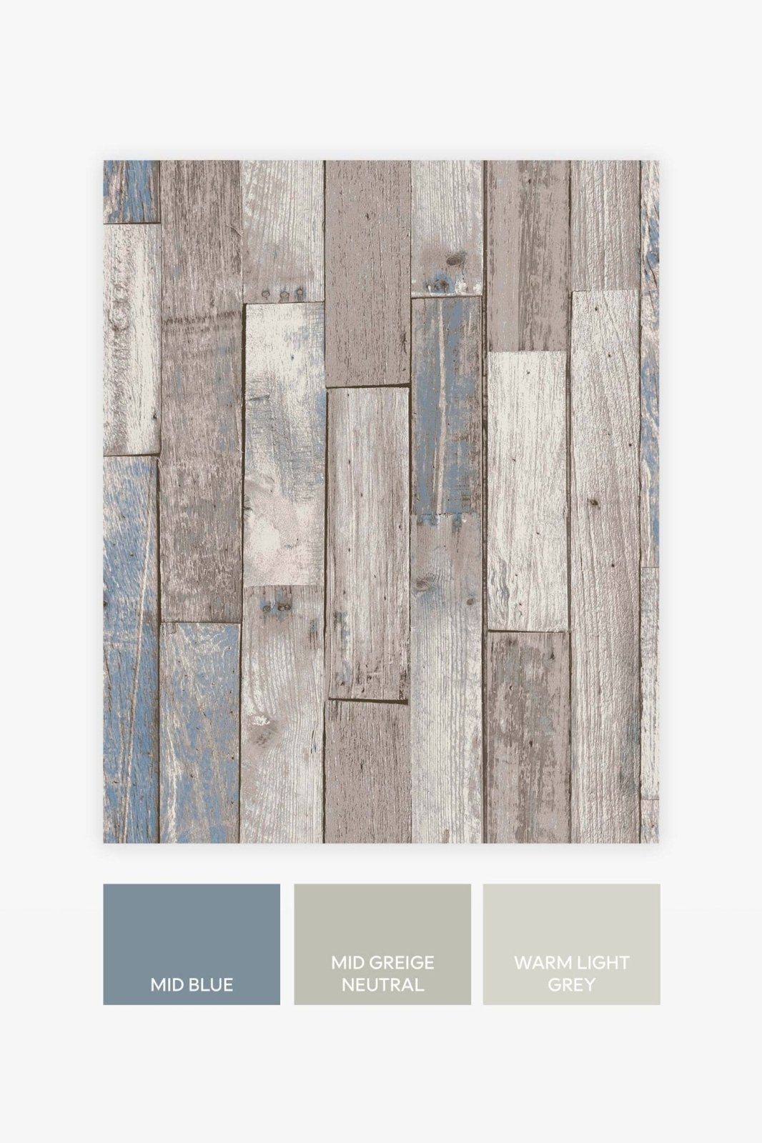 119309-Graham & Brown-Next - Distressed Wood Panel Neutral Blue Wallpaper-Decor Warehouse