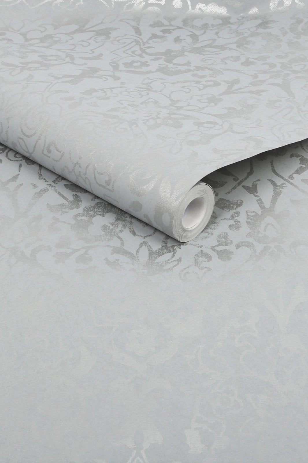 118293-Graham & Brown-Next - Majestic Damask Grey Wallpaper-Decor Warehouse