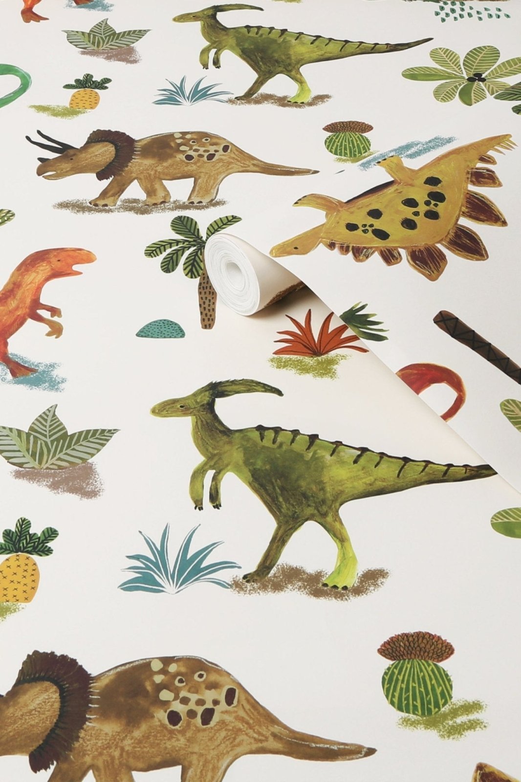 118331-Graham & Brown-Next - Prehistoric Dinosaur Friends Natural-Decor Warehouse