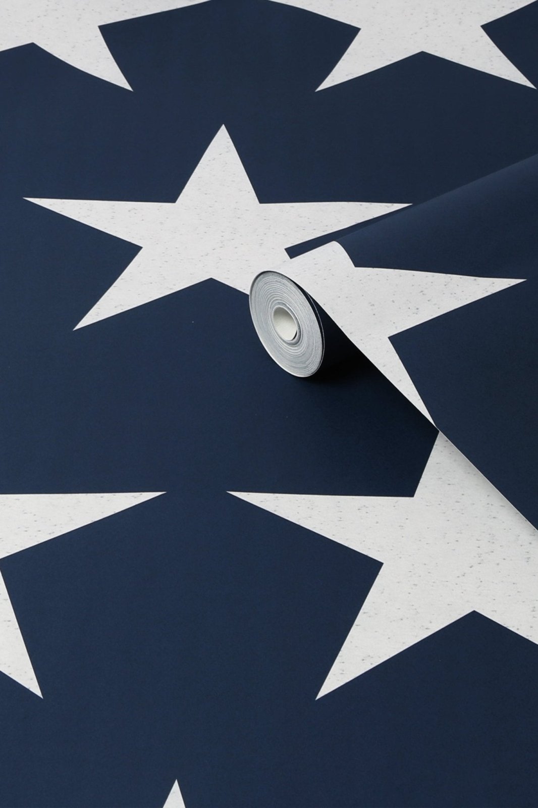 118330-Graham & Brown-Next - Stars Navy Blue Wallpaper-Decor Warehouse