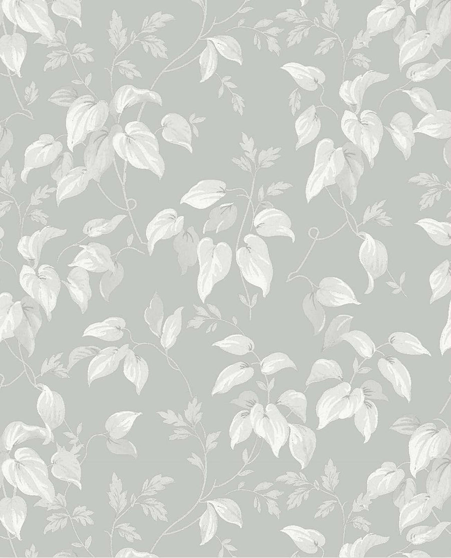 118260-Graham & Brown-Next - Trail Flower Grey Wallpaper-Decor Warehouse